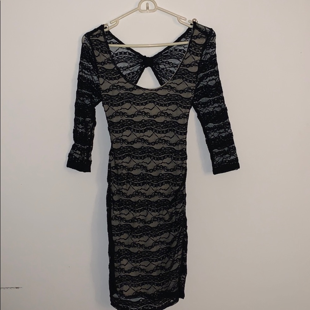 Mini Backless Dress